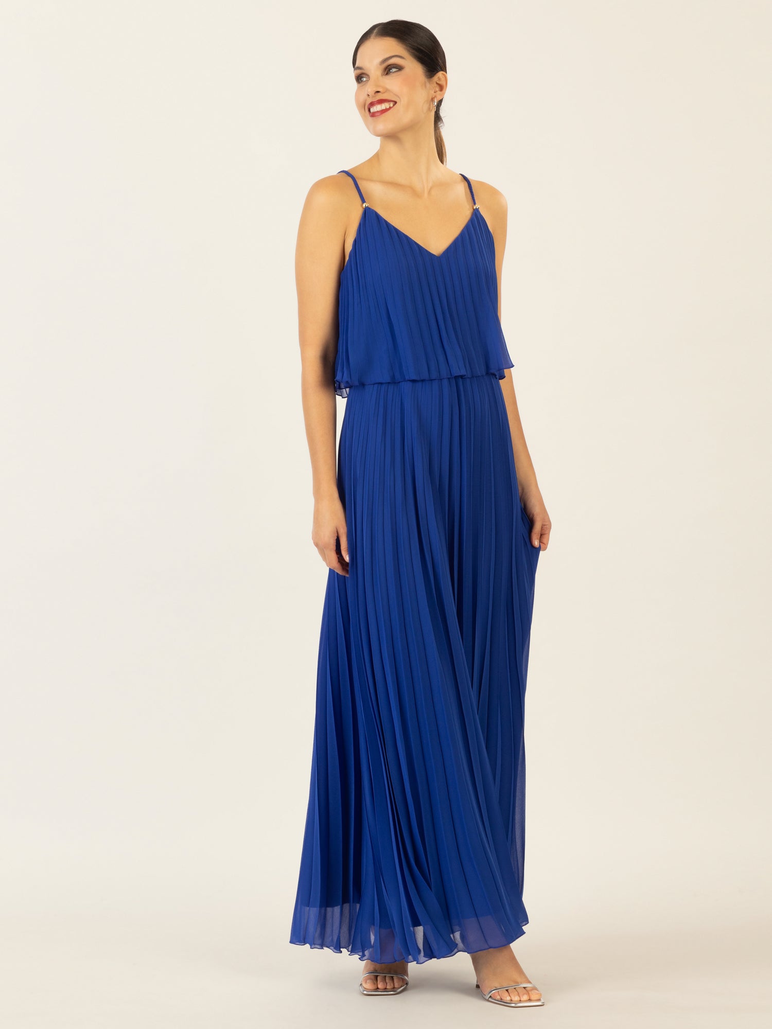 APART Abendkleid in 2in1 Optik | royalblau