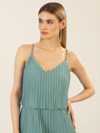 APART Abendkleid in 2in1 Optik | jade
