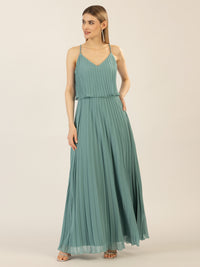 APART Abendkleid in 2in1 Optik | jade
