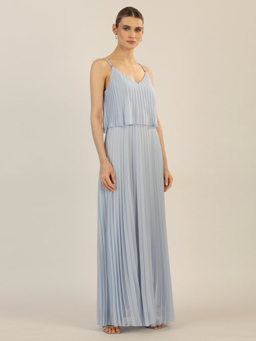 APART Abendkleid in 2in1 Optik | hellblau image 1