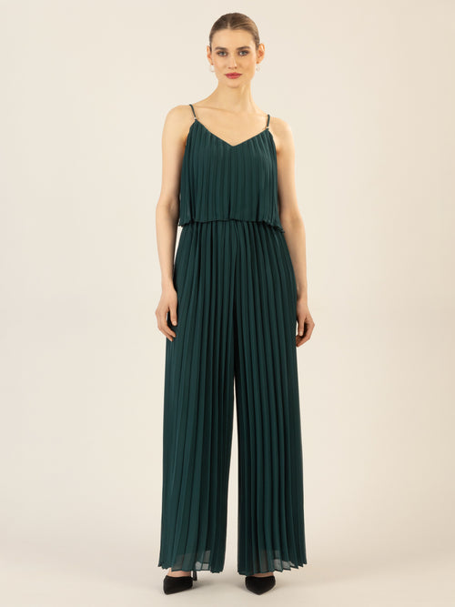 APART Plisseeoverall in 2in1 Optik | emerald image 1