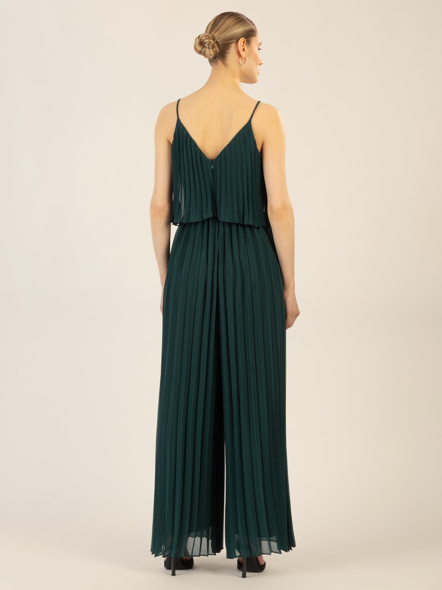 APART Plisseeoverall in 2in1 Optik | emerald