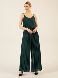 APART Plisseeoverall in 2in1 Optik | emerald