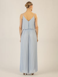APART Plisseeoverall in 2in1 Optik | hellblau