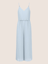 APART Plisseeoverall in 2in1 Optik | hellblau