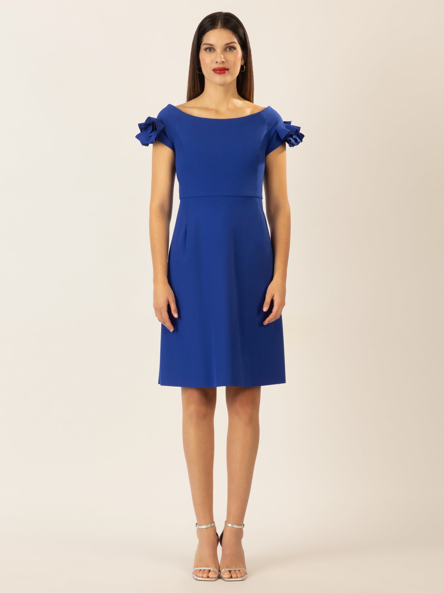 APART Cocktailkleid mit sehr weiten Ausschnitt | royalblau