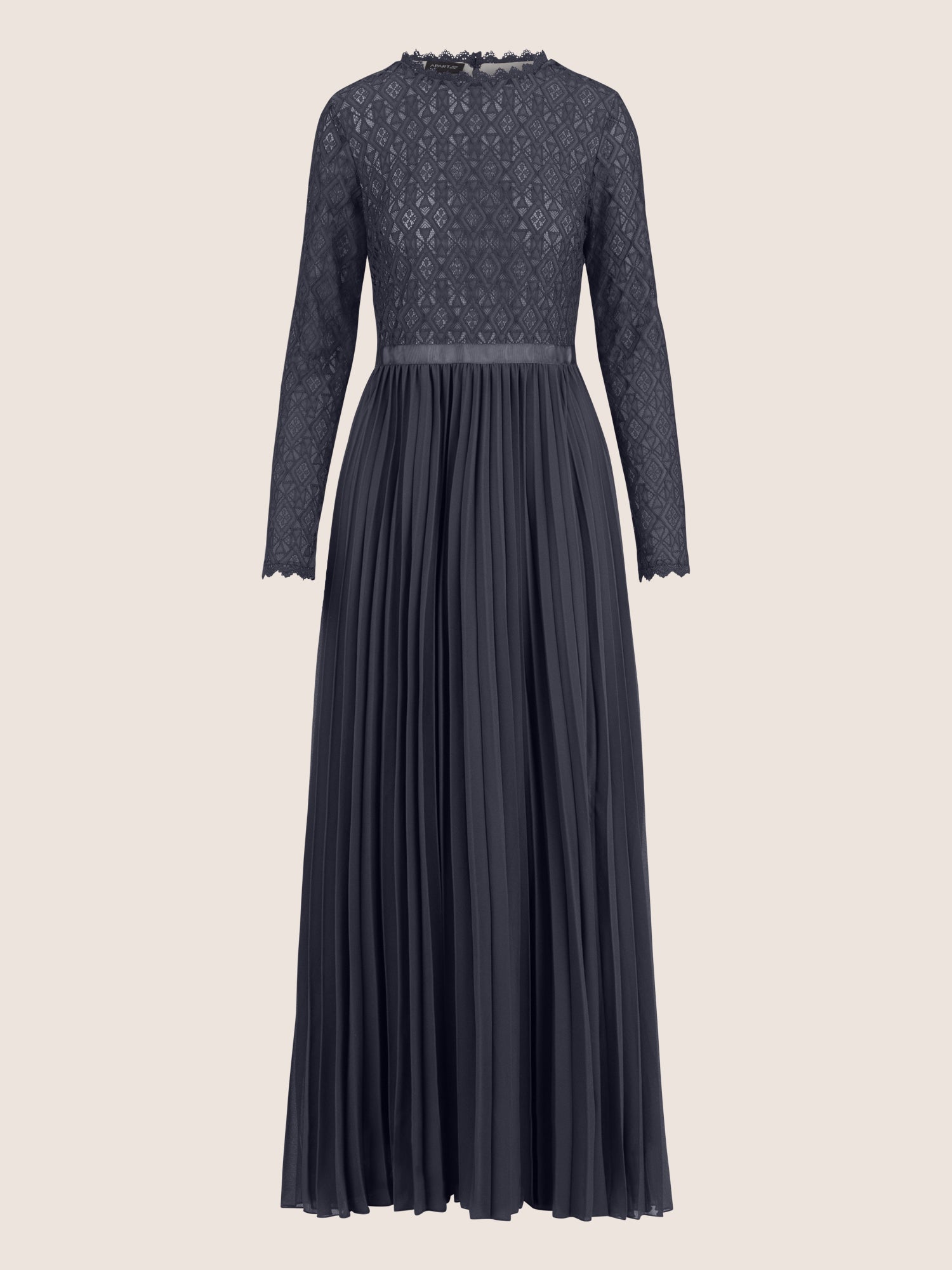 APART Abendkleid mit Plisseerock | nachtblau