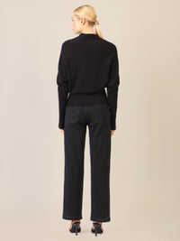 APART Pullover mit Fledermausärmeln | schwarz