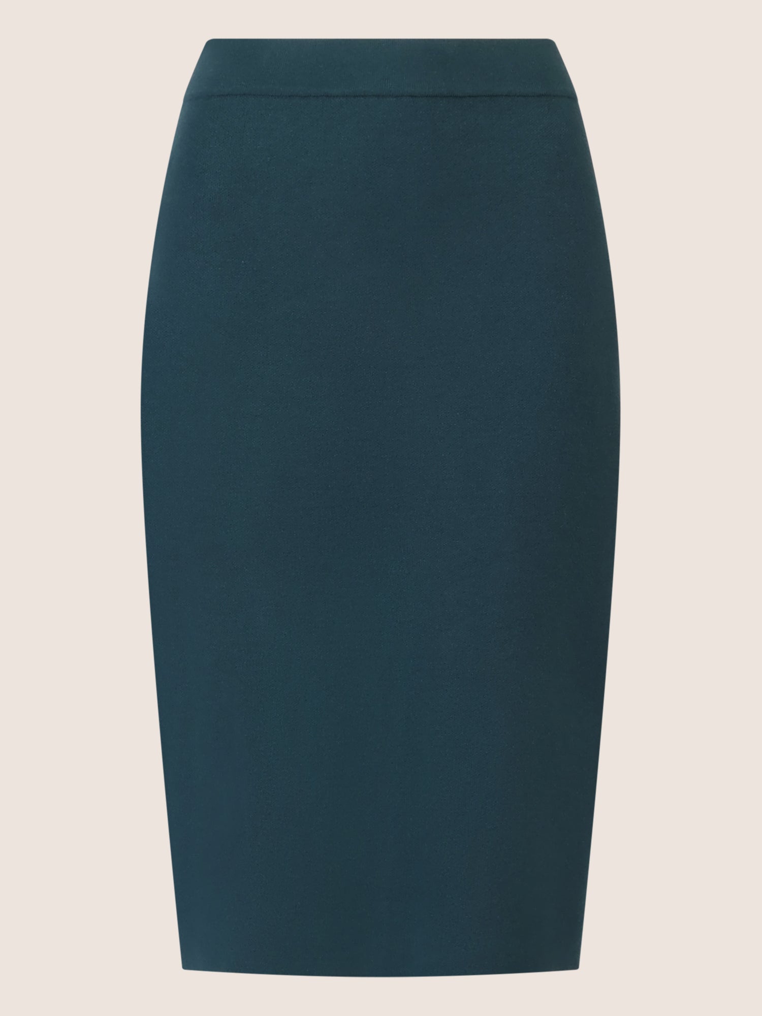 APART Strickrock in Bleistiftform | dunkelgrün