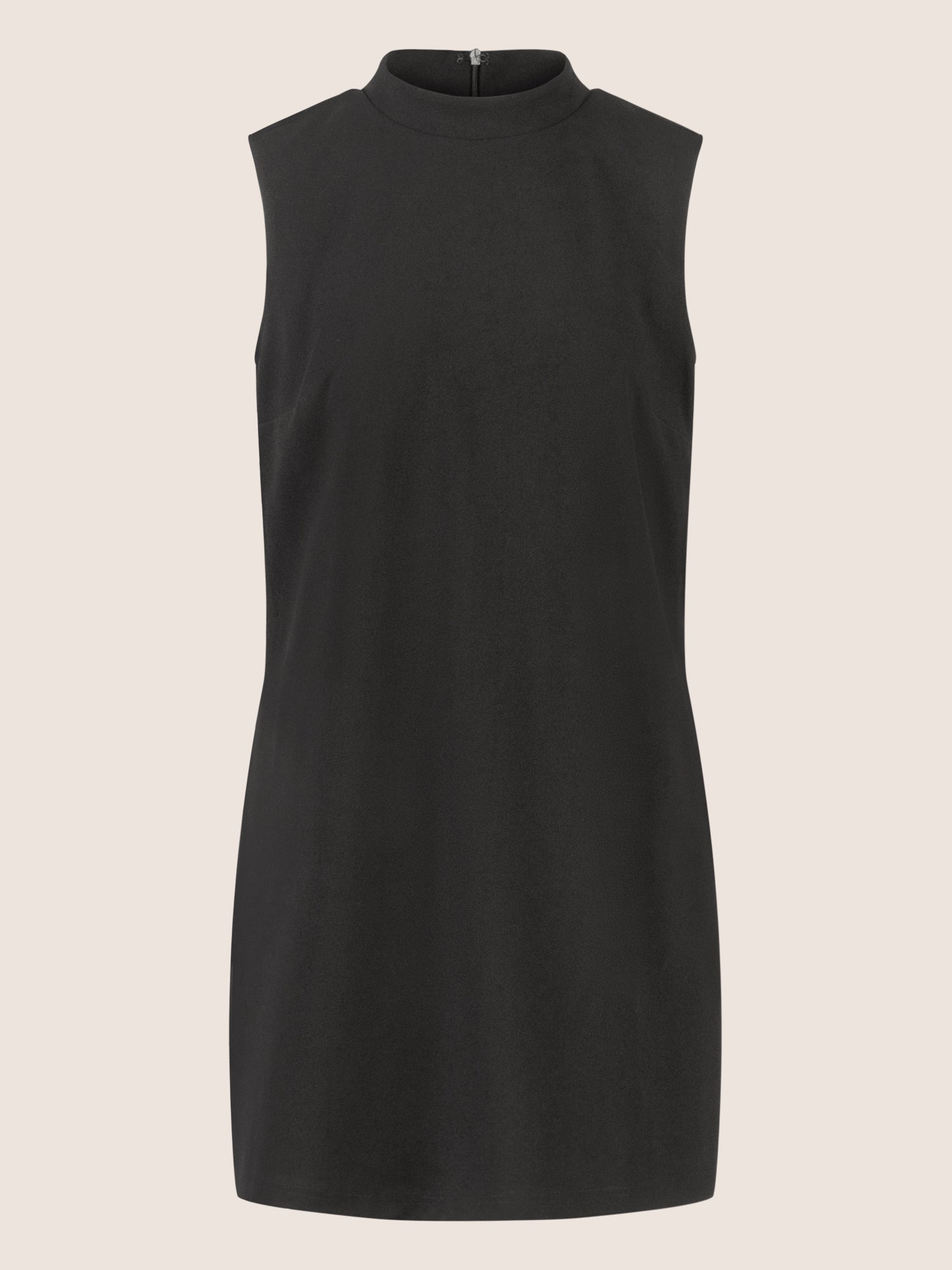 APART Minikleid aus einer leicht körnigen Jersey Ware | schwarz