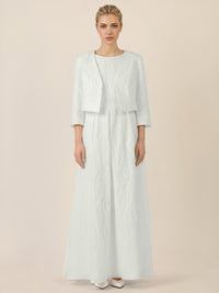 APART Eleganter Bolero mit Hakenverschluss | creme