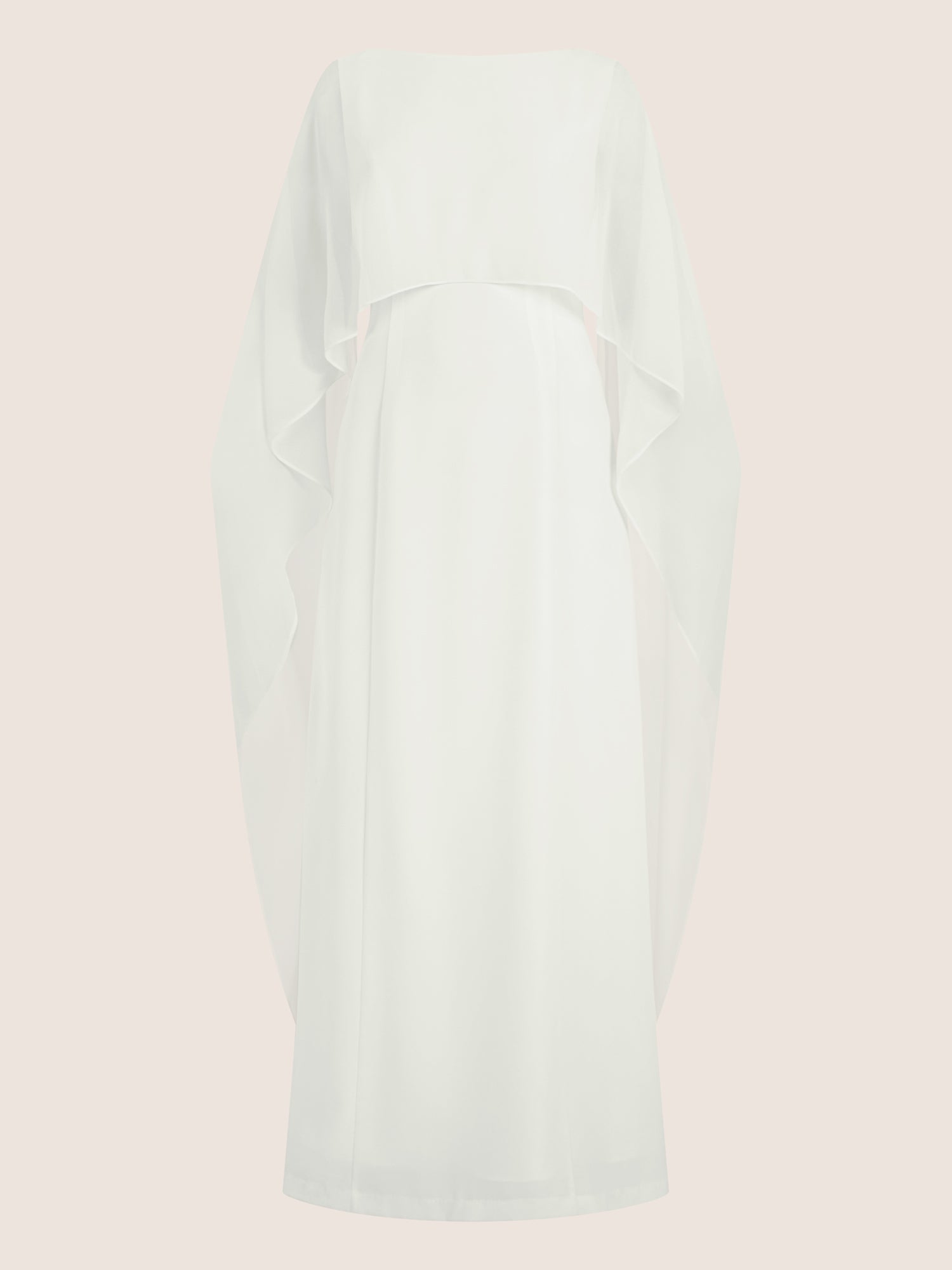 APART Cape-Kleid mit fließender Eleganz | creme