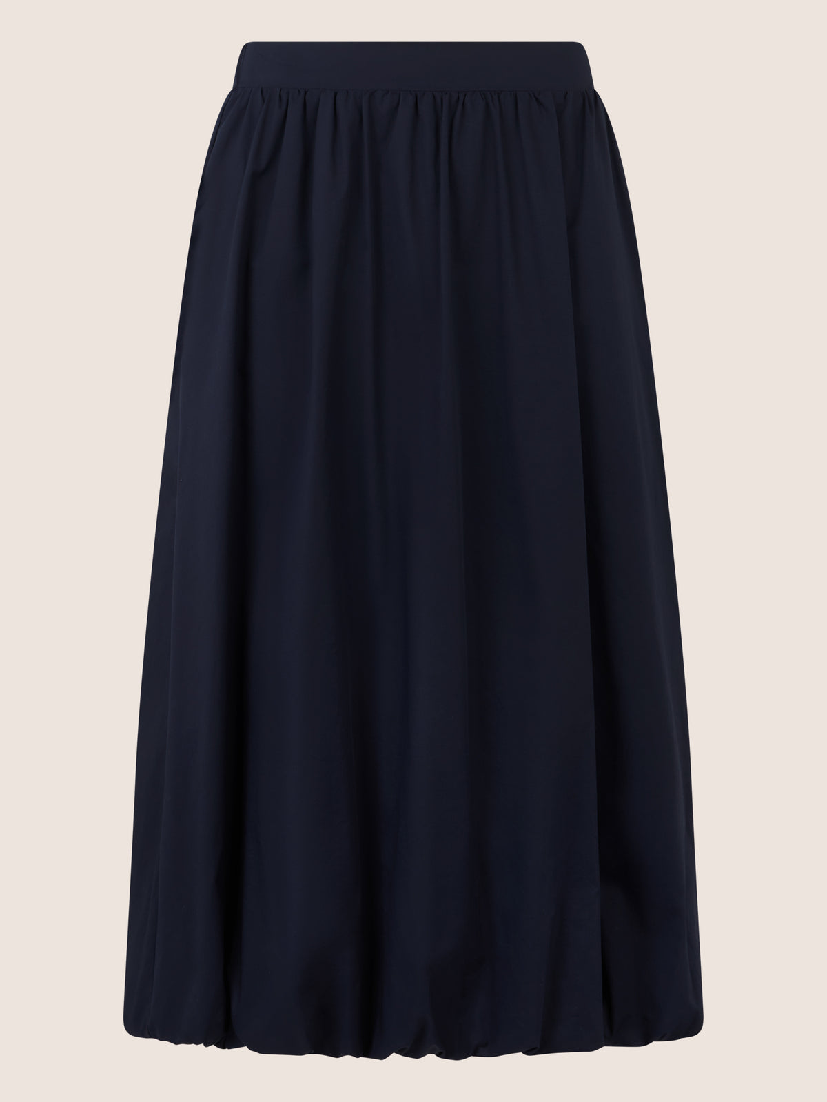 APART Ballonrock mit breitem Bund | nachtblau