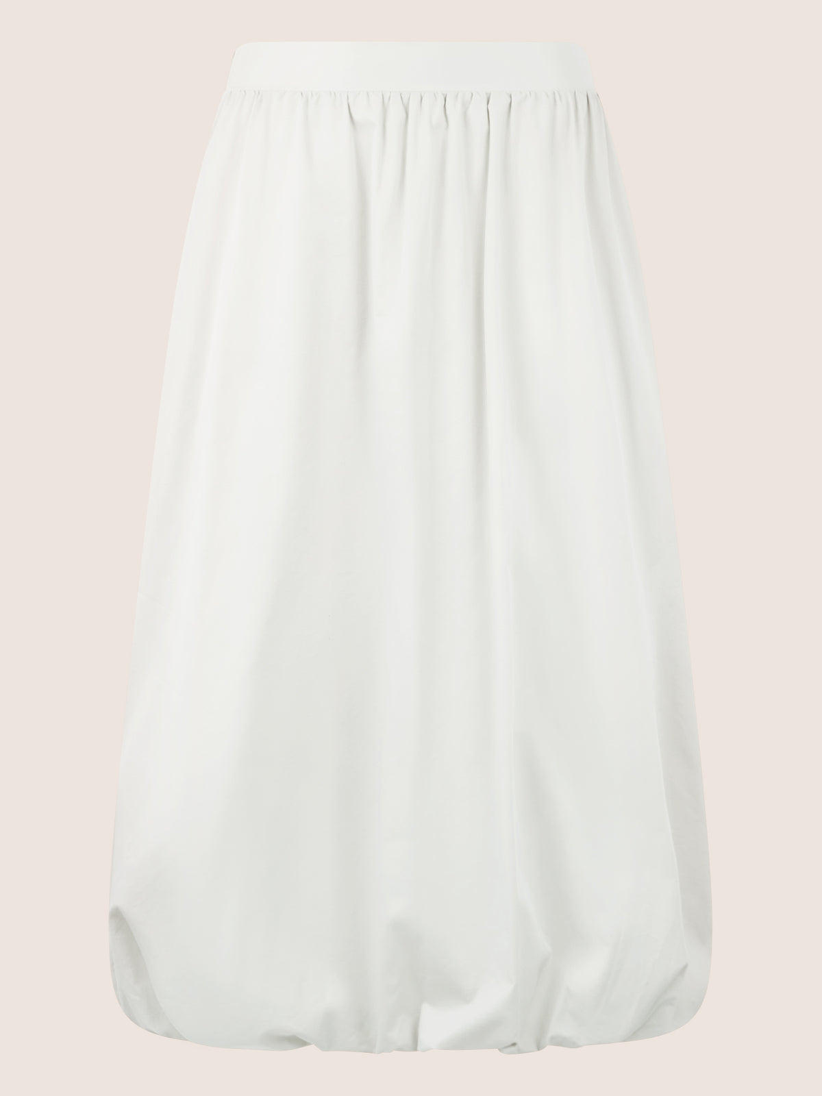 APART Ballonrock mit breitem Bund | creme