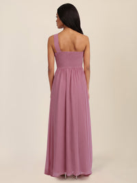 APART Abendkleid mit One-Shoulder-Design | rosé