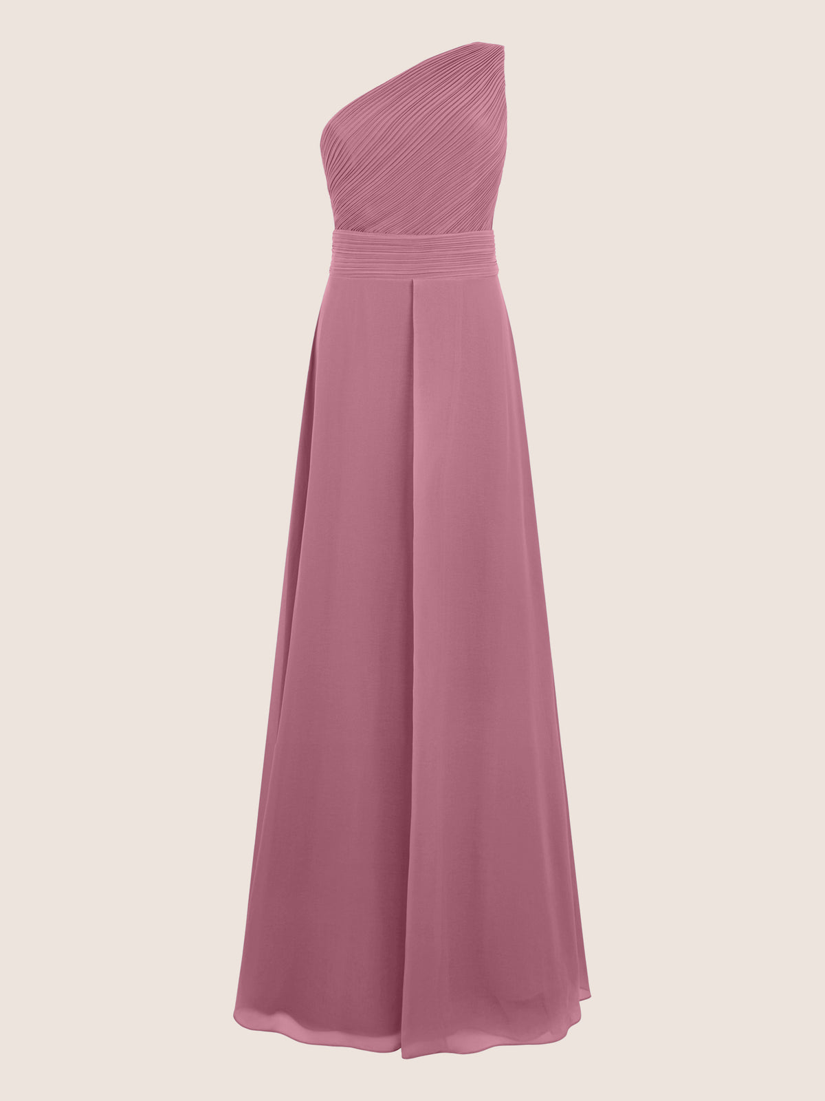 APART Abendkleid mit One-Shoulder-Design | rosé