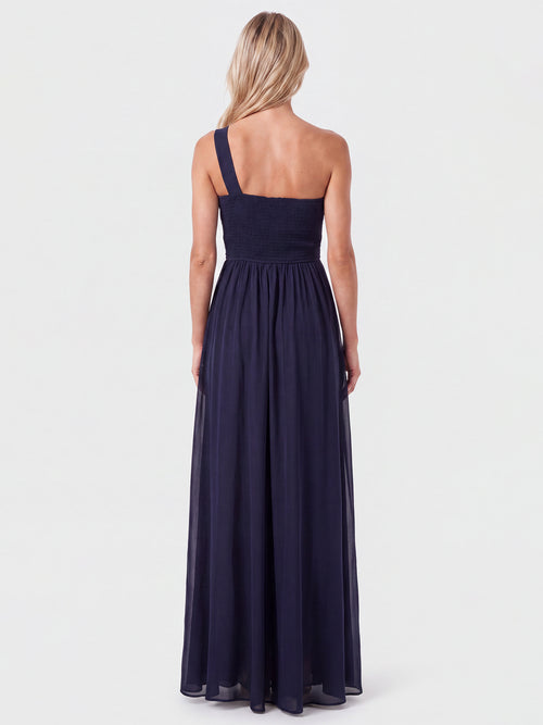 APART Abendkleid mit One-Shoulder-Design | nachtblau image 1