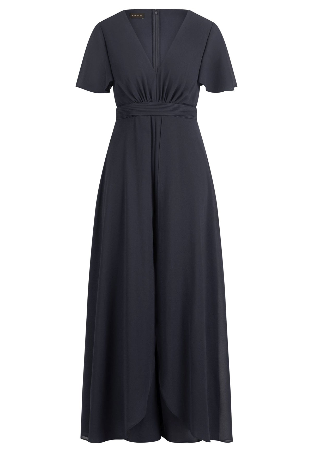 APART Eleganter Chiffonoverall mit fließendem Beinverlauf | nachtblau