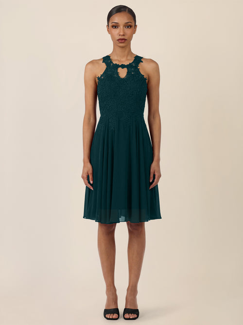 APART Kleid mit floraler Spitzenpracht | emerald image 1