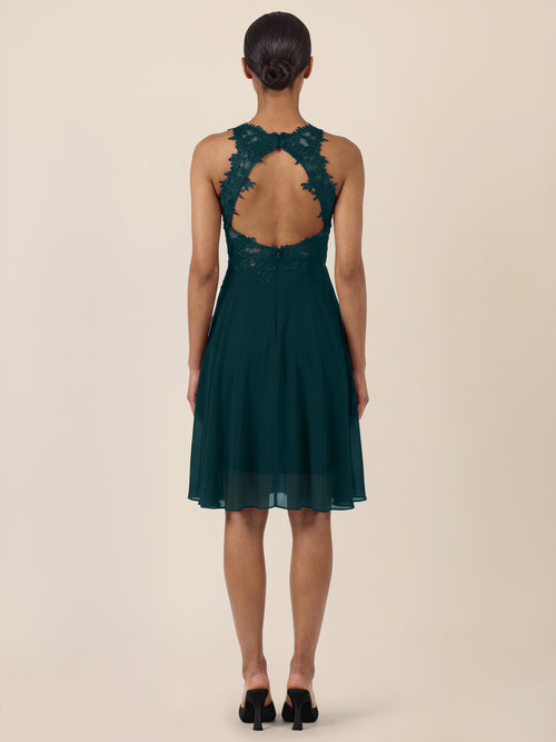 APART Kleid mit floraler Spitzenpracht | emerald image 1