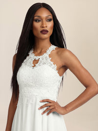 APART Kleid mit floraler Spitzenpracht | creme