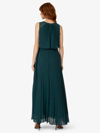 APART Abendkleid aus bequemem Polyester-Material | emerald