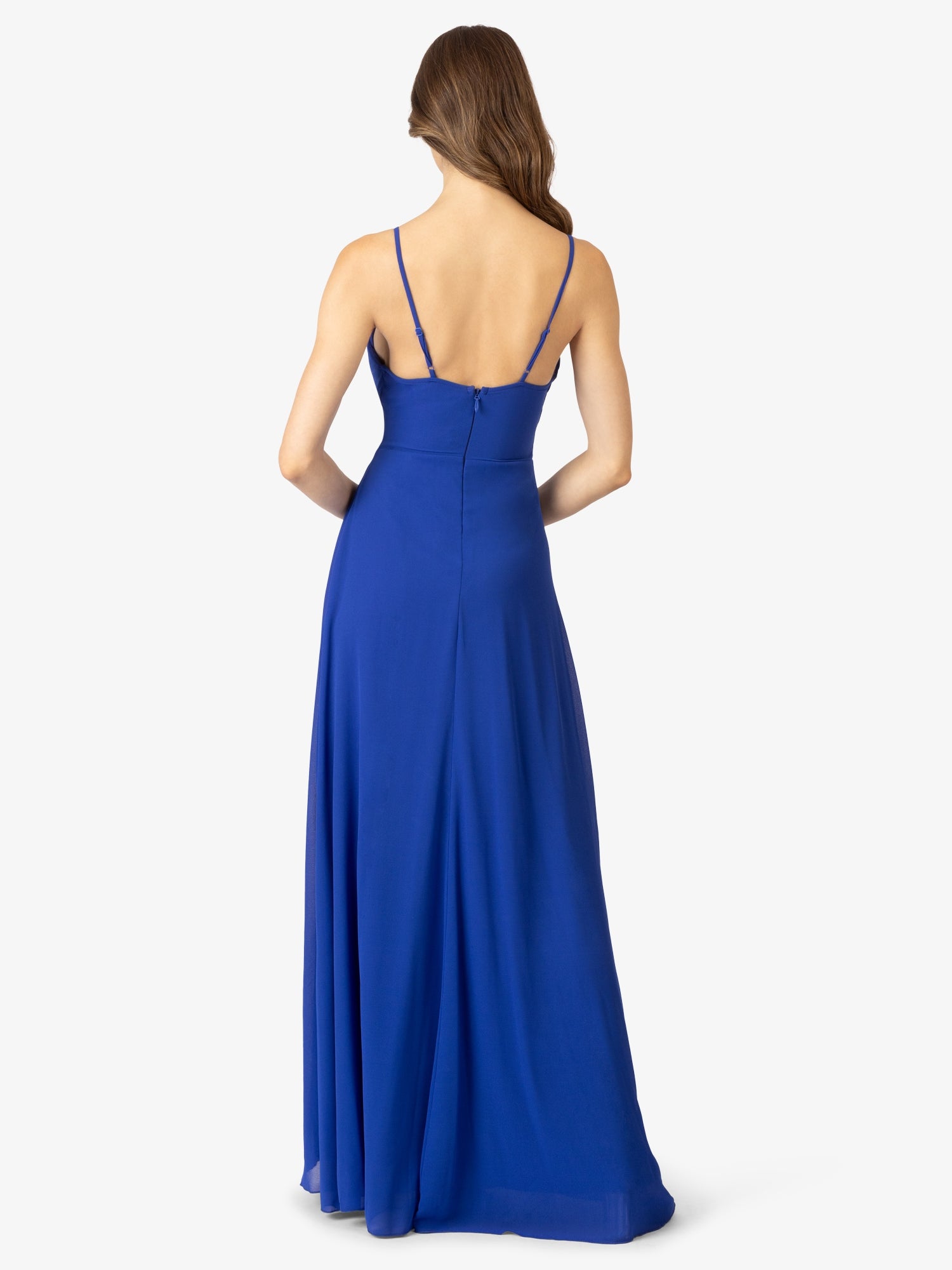 APART Abendkleider mit Herzausschnitt vorne und Rückenausschnitt hinten | royalblau