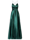 APART Abendkleider mit elastischer Bündelverarbeitung | emerald