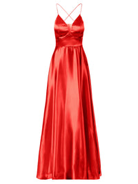 APART Abendkleider mit elastischer Bündelverarbeitung | rot