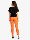 APART Joggpants aus einer weichen Interlock Ware | orange