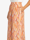 Mint & Mia Viskose Hose aus hochwertigem Viskose Material mit Modisch Stil | korallenrot-multicolor