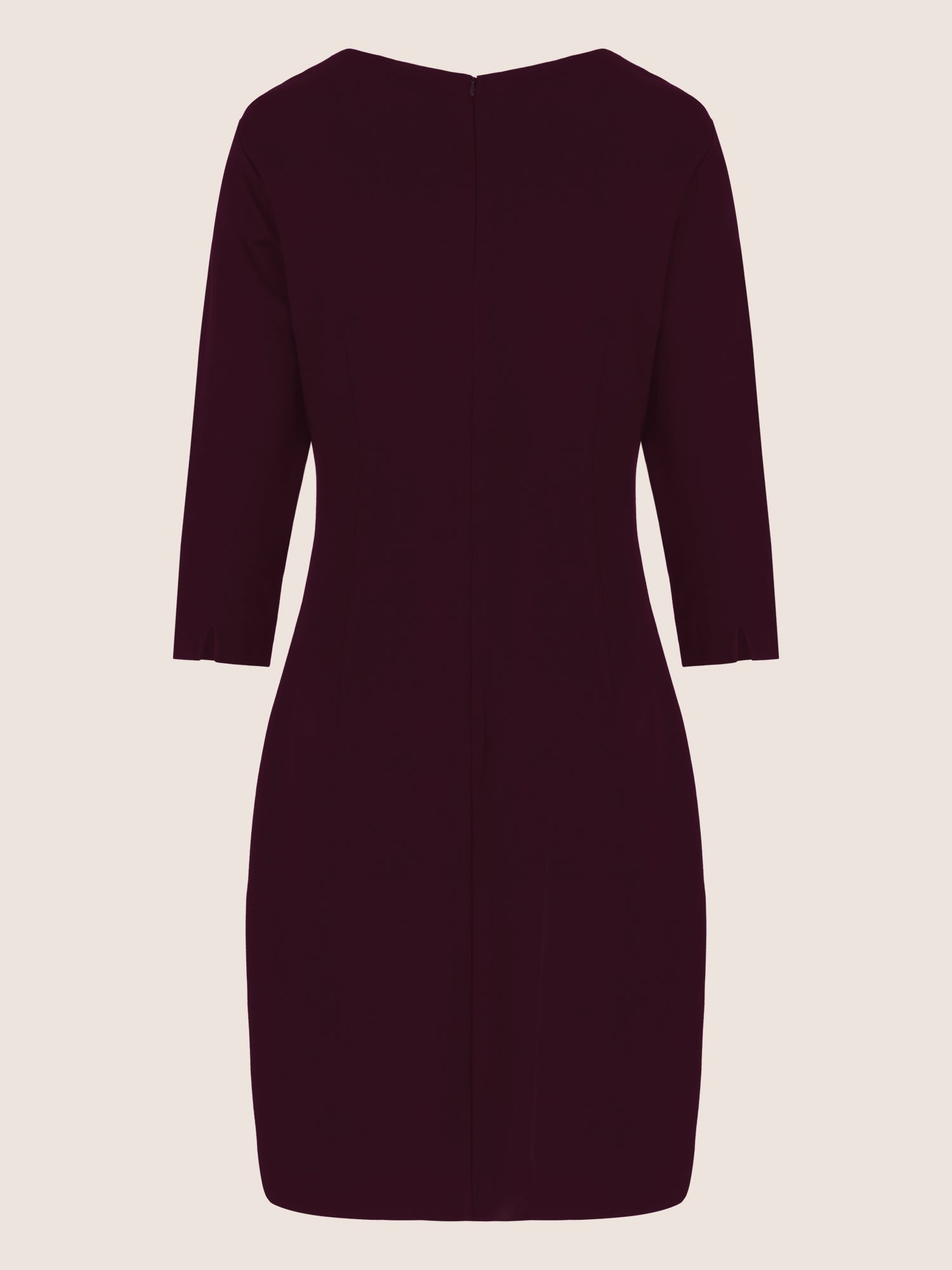 APART Jerseykleid  aus einer festeren Jerseyware | weinrot
