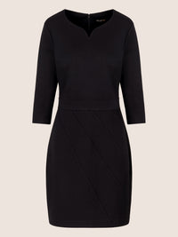 APART Jerseykleid  aus einer festeren Jerseyware | schwarz