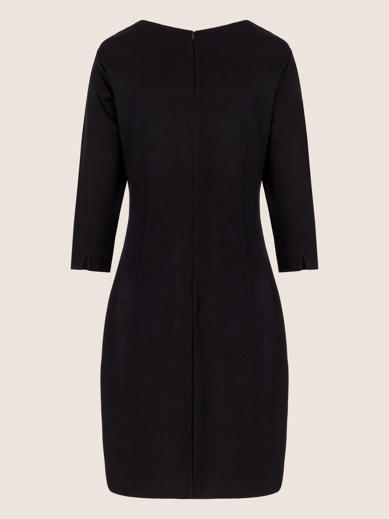 APART Jerseykleid  aus einer festeren Jerseyware | schwarz
