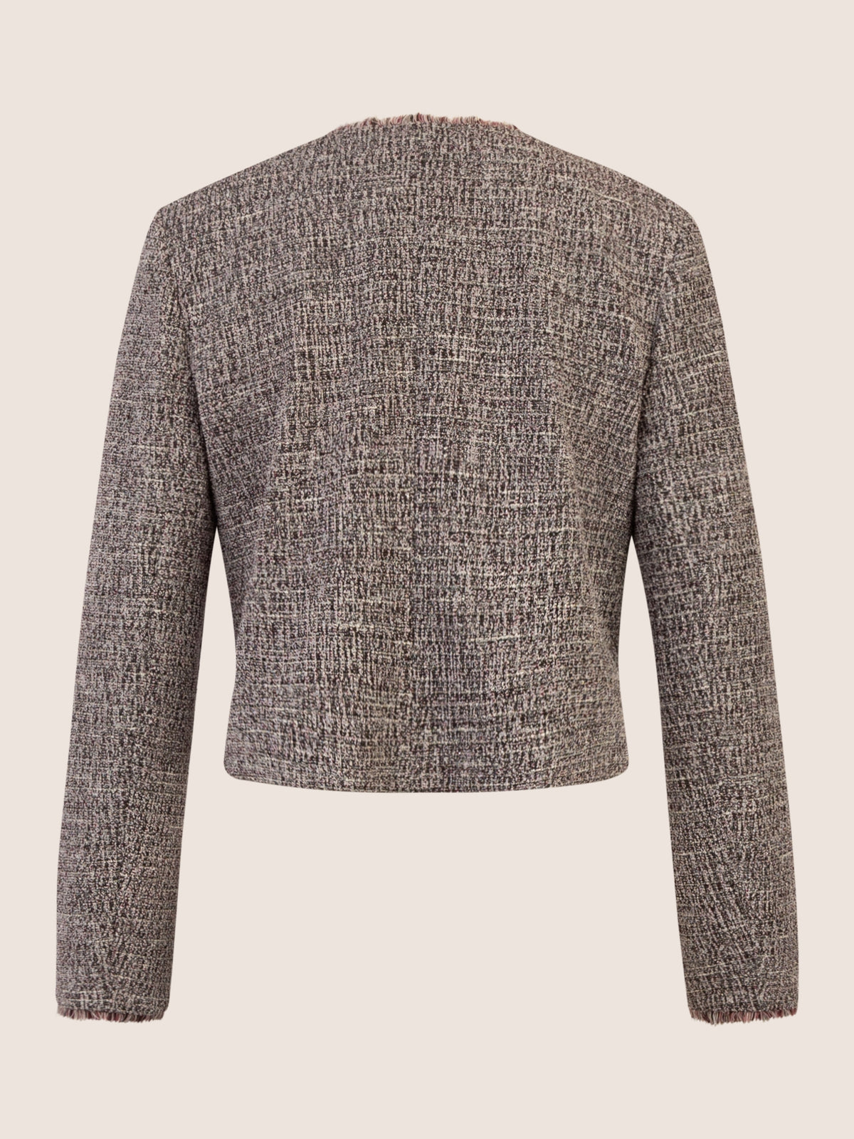 APART Blazer aus einem elastischen Boucle Jersey, mit metallisierenden Fasern durchwirkt | schwarz-multicolor