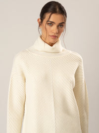 APART Pullover aus einer soften Viskose- Mischung mit Kaschmir | creme