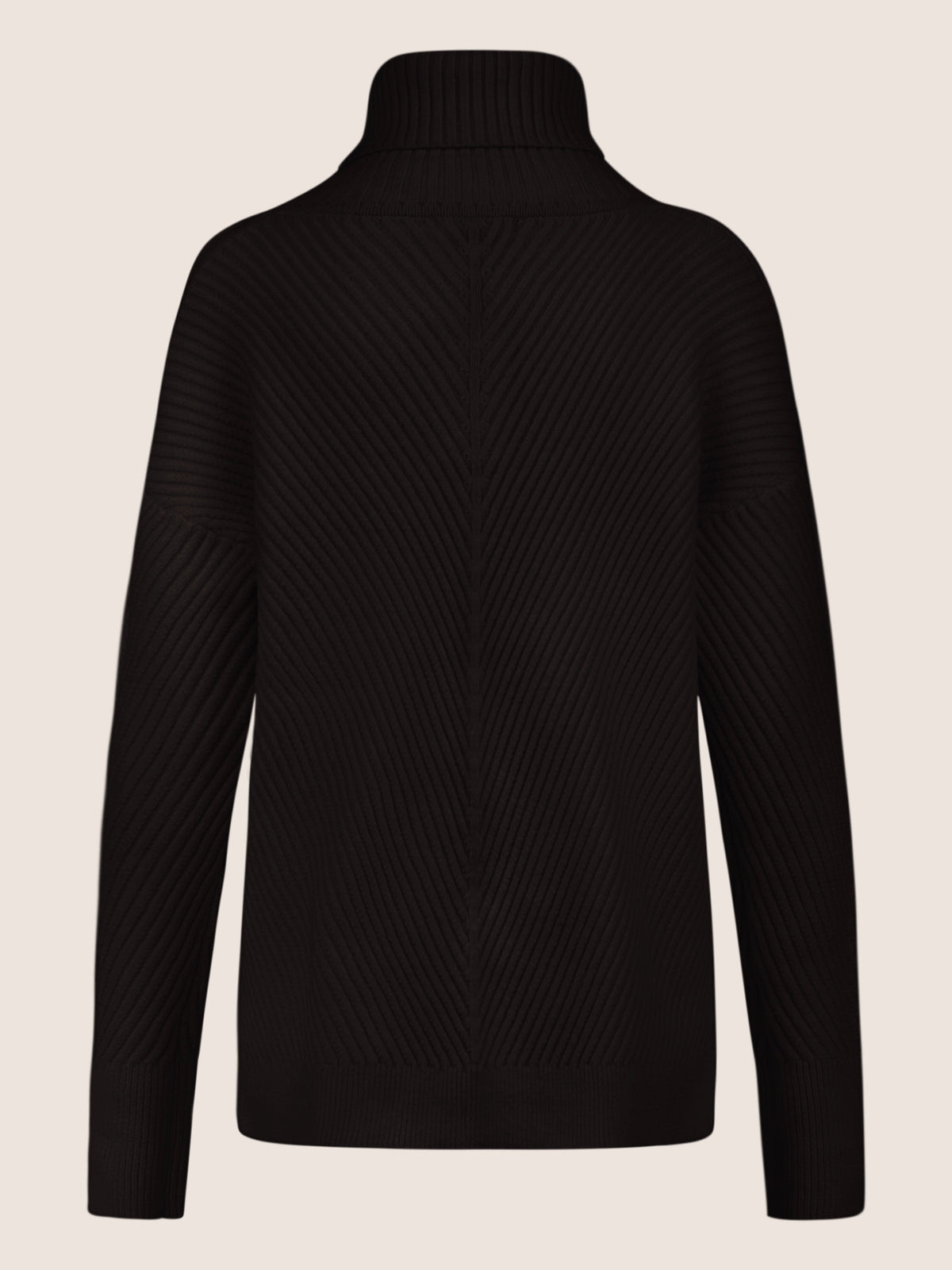 APART Pullover aus einer soften Viskose- Mischung mit Kaschmir | schwarz