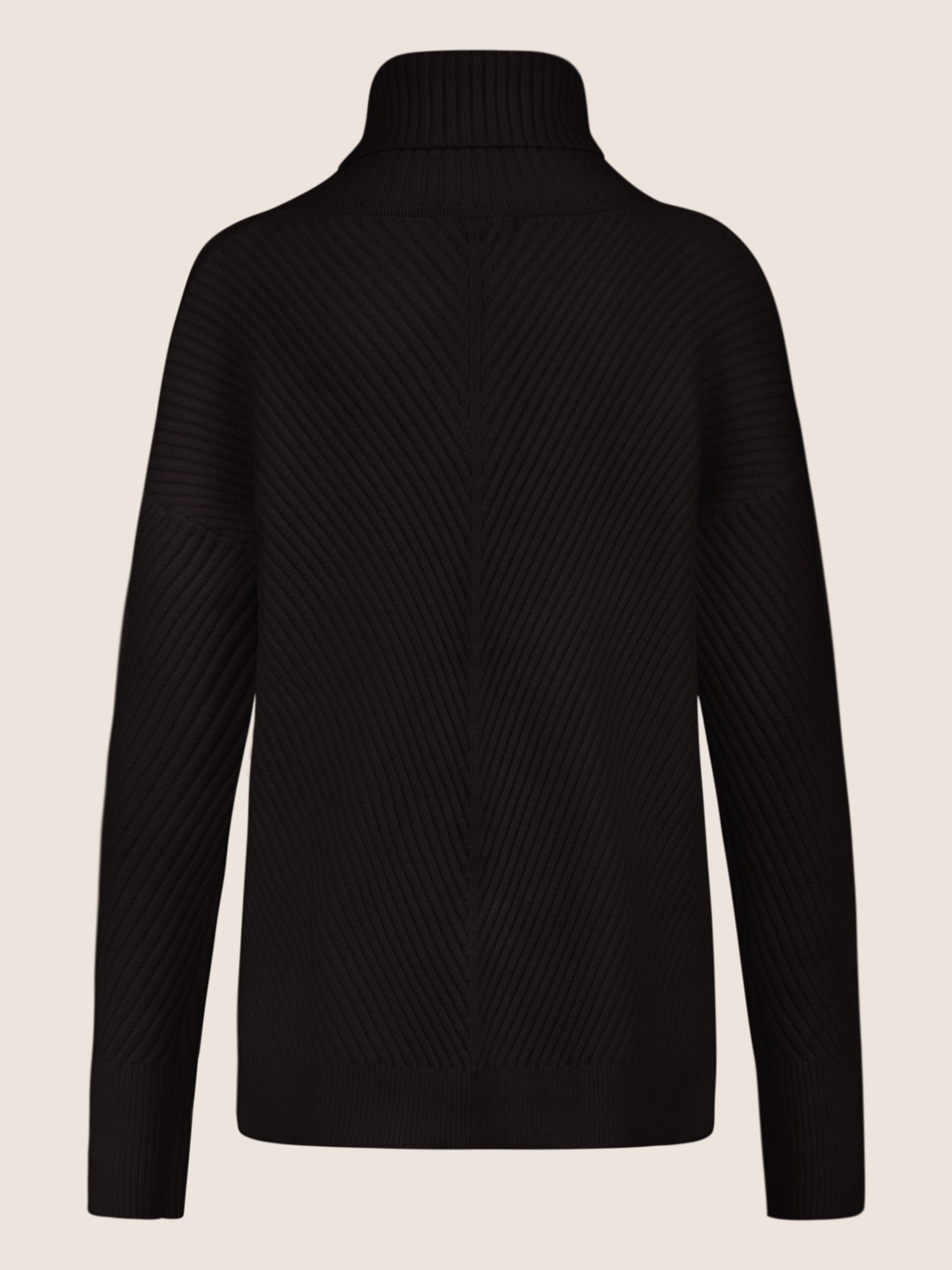 APART Pullover aus einer soften Viskose- Mischung mit Kaschmir | schwarz