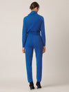 APART Strick-Jogpants aus einer soften Viskose- Mischung mit Kaschmir | royalblau