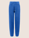 APART Strick-Jogpants aus einer soften Viskose- Mischung mit Kaschmir | royalblau