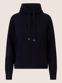 APART Pullover aus einer soften Viskose Mischung mit Kaschmir | nachtblau