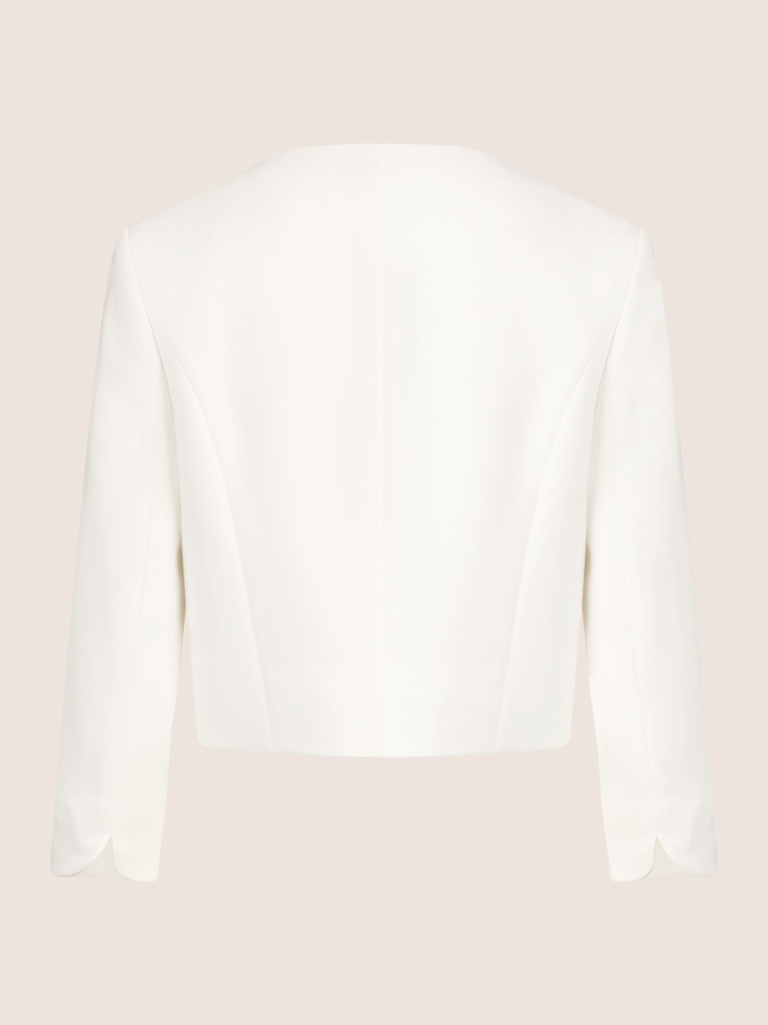 APART Bolero aus einer leicht strukturierten Ware | creme