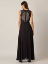 APART Spitzenkleid mit attraktivem Floral-Design | schwarz