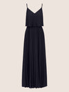 APART Abendkleid in 2in1 Optik | nachtblau