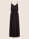 APART Abendkleid in 2in1 Optik | schwarz