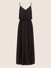 APART Abendkleid in 2in1 Optik | schwarz