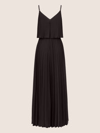 APART Abendkleid in 2in1 Optik | schwarz