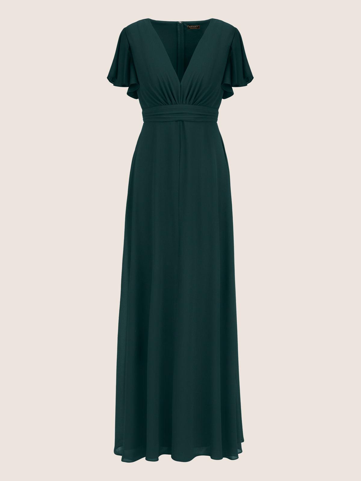 APART Overall aus Chiffon mit Abendkleid Optik | emerald