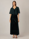APART Chiffonbolero aus semitransparentem Chiffon | emerald