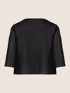APART Chiffonbolero aus semitransparentem Chiffon | nachtblau